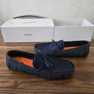SWIMS Men's Navy Loafers